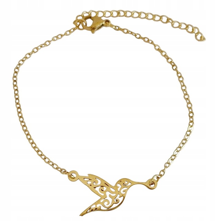 bransoletka z motywem kolibra