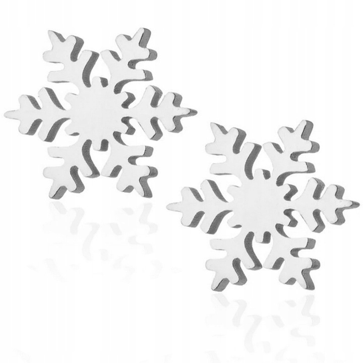 kolczyki Śnieżynki